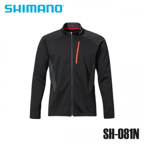[시마노] 웜셔츠 SH-081N 낚시의류 기모셔츠 기모티 방한낚시복