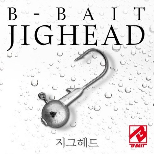[비베이트] B-BAIT 지그헤드 (민물,바다용) 친환경바늘 대용량지그헤드 MADE IN KOREA