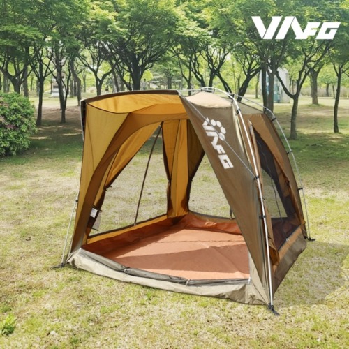 [KD] VA SP-T210 자이언트 텐트  낚시 캠핑 5-6인용 대형 낚시 텐트 (210X210)